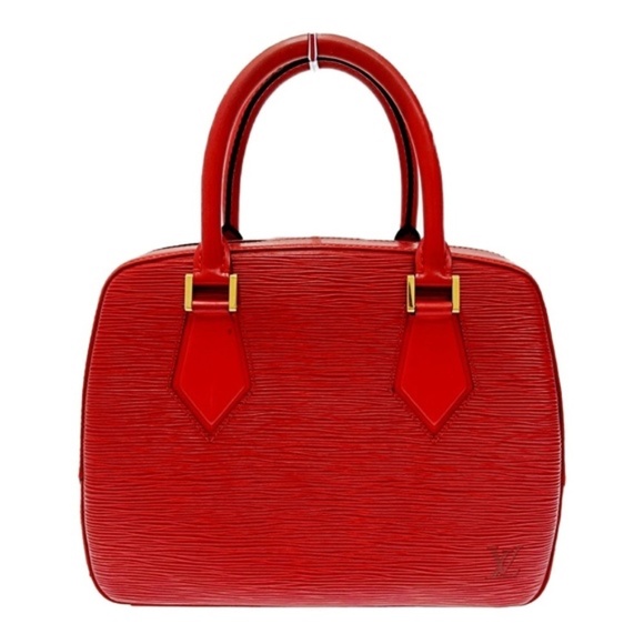 Louis Vuitton Epi Sablon Handbag Castilian Red - Picture 5 of 6